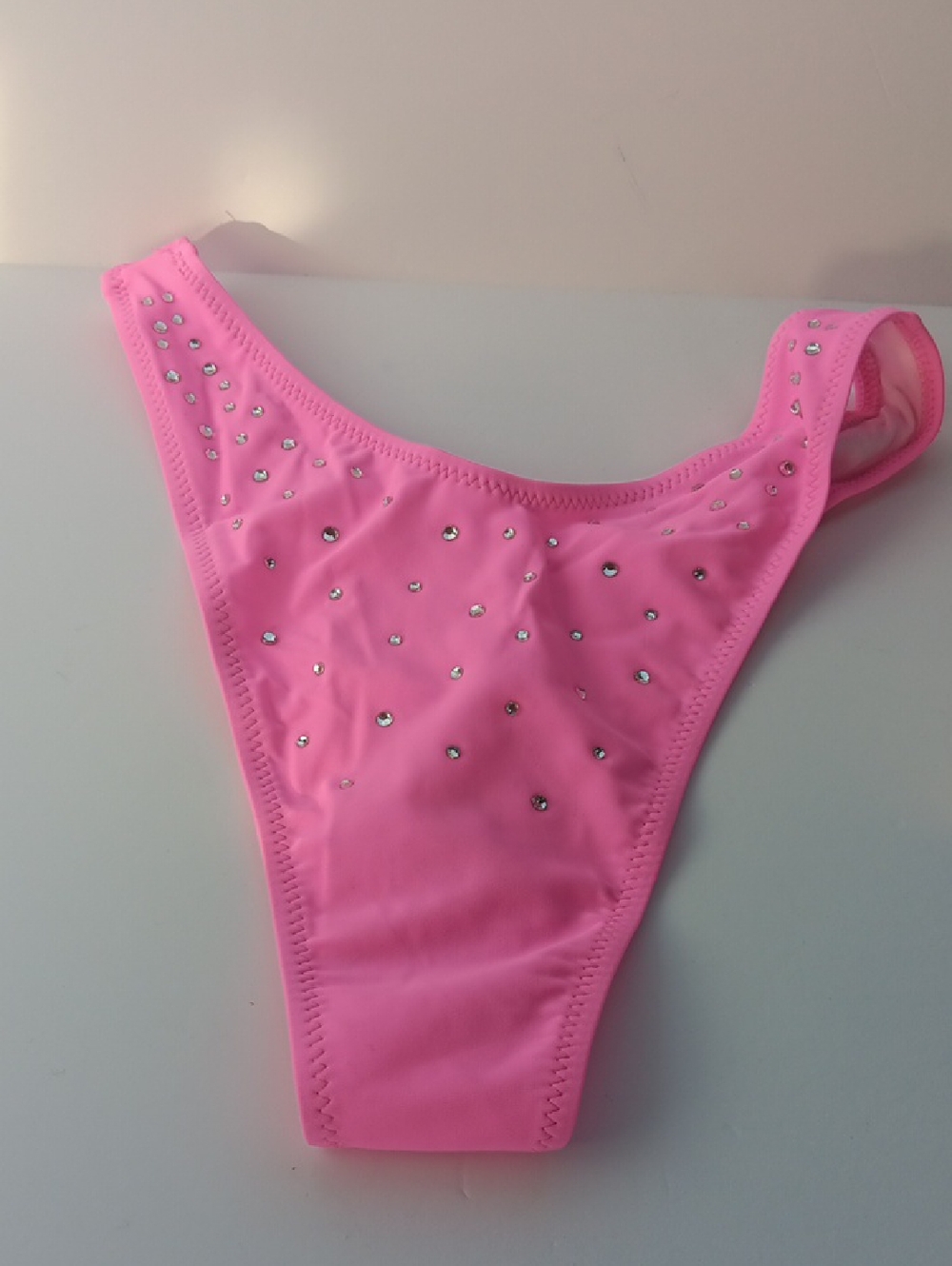 Pink Rhinestone Bikini Set - Picture 6 of 6